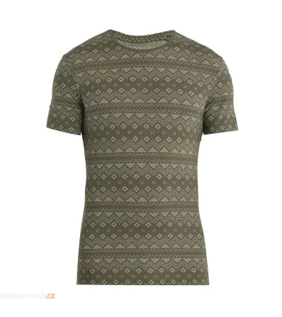 Icebreaker M's Merino 150 Anatomica Short Sleeve T-Shirt First Snow Winter 2024