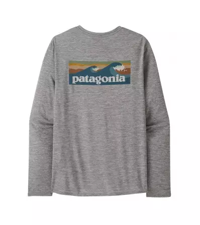 Patagonia Long Sleeve Capilene Cool Daily Graphic Shirt Waters M's Summer 2025
