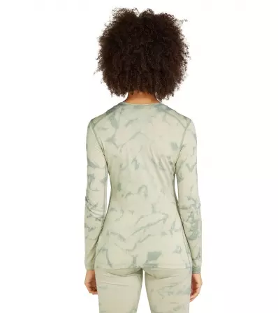 Блуза Icebreaker Merino 200 Oasis LS Crewe Thermal Top Cloud Dye W's Winter 2025