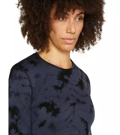 Блуза Icebreaker Merino 200 Oasis LS Crewe Thermal Top Cloud Dye W's Winter 2025