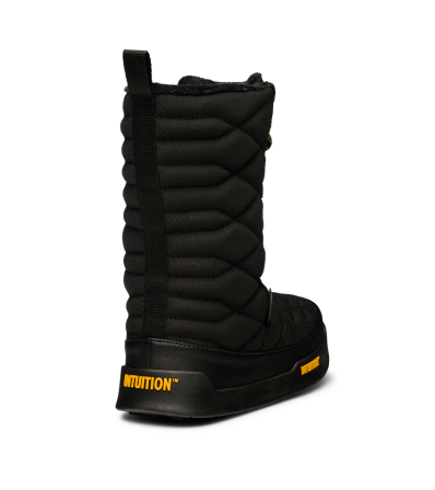 Intuition High Booties Black Gold