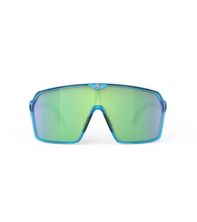 Rudy Project Spinshield - Crystal Azur - Multilaser Green