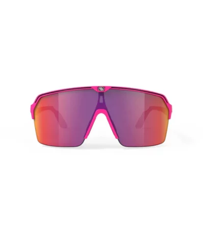 Rudy Project Spinshield Air Pink Fluo/Black Matte Multilaser Red