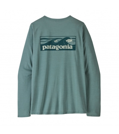 Тениска Patagonia Long Sleeved Capilene Cool Daily Shirt - Boardshort Logo W's