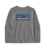 Блуза Patagonia Long-Sleeved P-6 Logo Responsibili-Tee W's