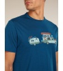 Тениска Icebreaker Merino 150 Tech Lite SS Tee Transportage M's